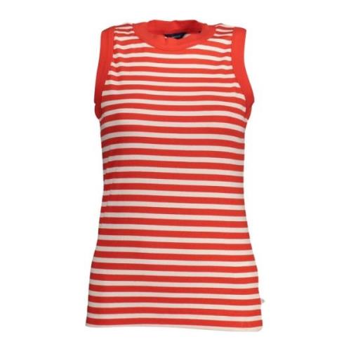 Rood Stijlvolle Tanktop Gant , Red , Dames