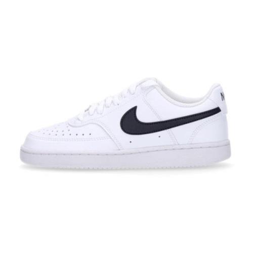 Lage Court Vision Sneaker Wit/Zwart Nike , White , Dames