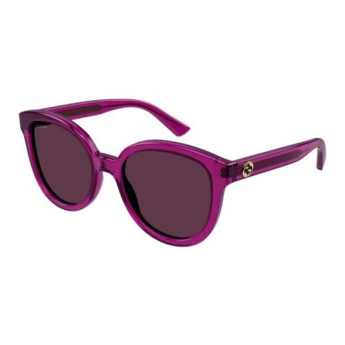 Stijlvolle zonnebril in Pink/Violet Gucci , Purple , Dames