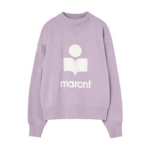 Paarse Bedrukte Trui Isabel Marant , Purple , Dames