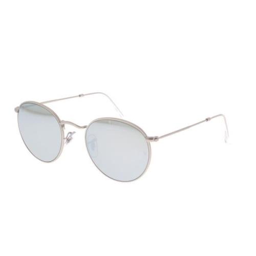 Retro Ronde Metalen Zonnebril Rb3447 Ray-Ban , Gray , Unisex