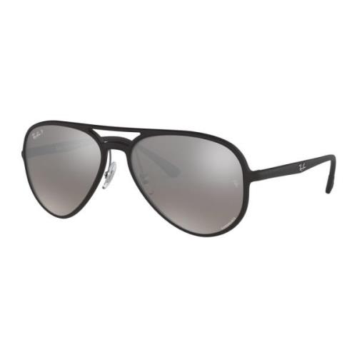 Chromance Gepolariseerde Spiegelende Zonnebril Mat Zwart Ray-Ban , Bla...