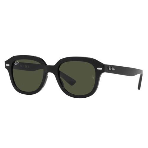 Klassieke Zwarte Zonnebril Erik Rb4398 Ray-Ban , Black , Unisex