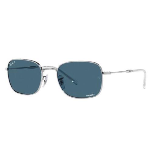 Gepolariseerde kussenvormige zonnebril blauw Ray-Ban , Gray , Unisex