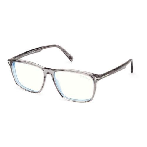 Grijs Gestreepte Brillenmontuur Tom Ford , Gray , Unisex