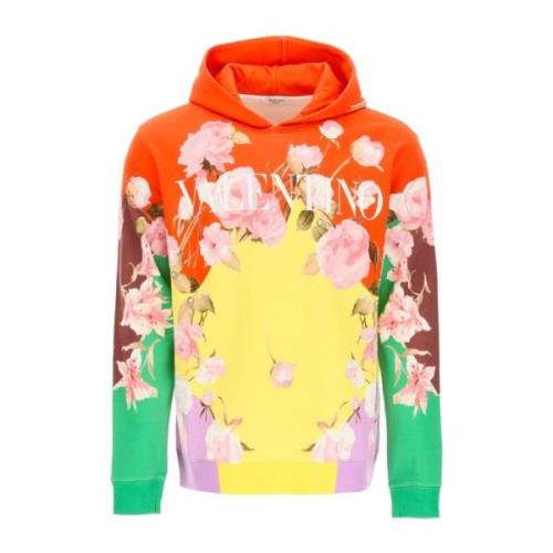 Logo Hoodie Valentino , Multicolor , Heren