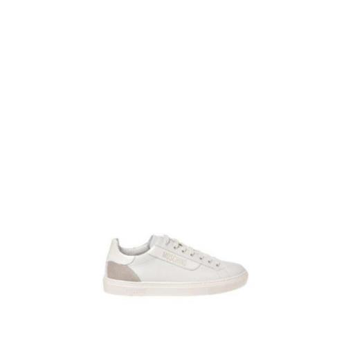 Witte Sneakers voor een Stijlvolle Look Moschino , White , Heren