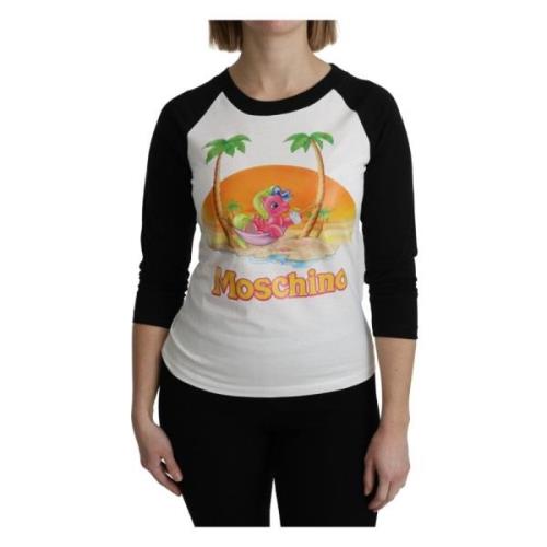 My Little Pony Katoenen Top Moschino , Multicolor , Dames