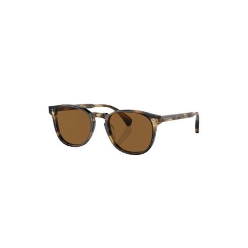 Vintage-geïnspireerde Finley Esq. SUN Zonnebril Oliver Peoples , Brown...