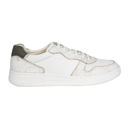 Klassieke Vetersneakers Geox , White , Heren