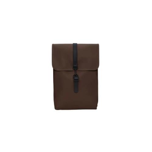 Stijlvolle Rugzak Rains , Brown , Unisex