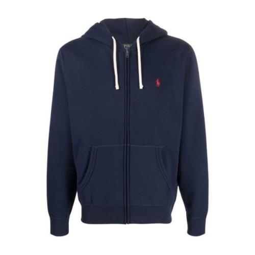 Logo Full Zip Sweatshirt Ralph Lauren , Blue , Heren