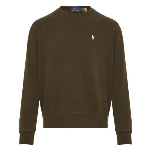 Geborduurde Katoenen Sweatshirt Ralph Lauren , Green , Heren