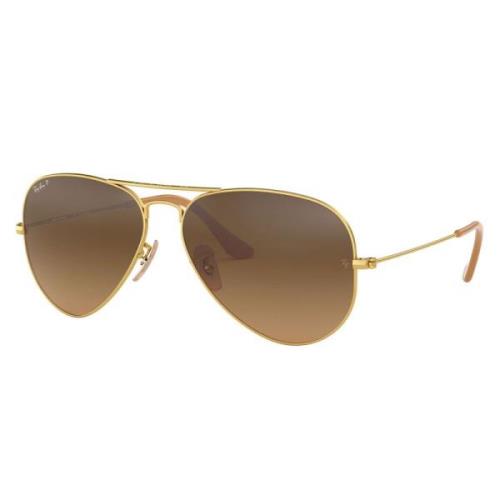 Klassieke Aviator Gepolariseerde Zonnebril Ray-Ban , Yellow , Unisex