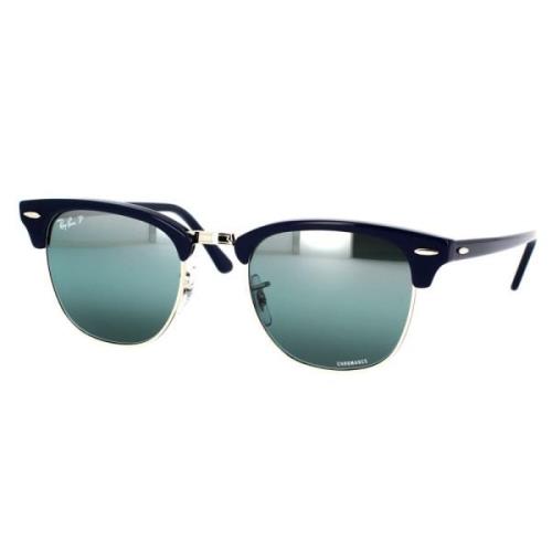 Klassieke Clubmaster Zonnebril Gepolariseerd Ray-Ban , Blue , Unisex