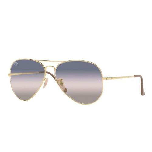 Aviator Metal II Zonnebril Ray-Ban , Yellow , Unisex