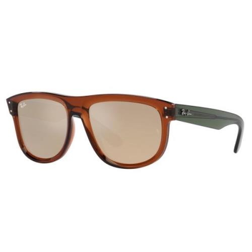 Boyfriend Reverse Zonnebril Bruin Transparant Ray-Ban , Brown , Unisex