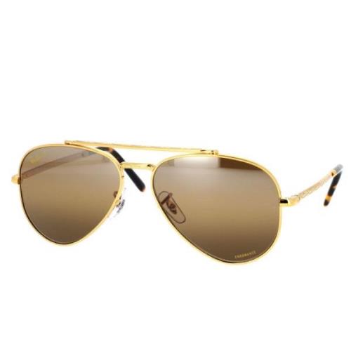 Nieuwe Aviator Rb3625 Gepolariseerde Zonnebril Ray-Ban , Yellow , Unis...