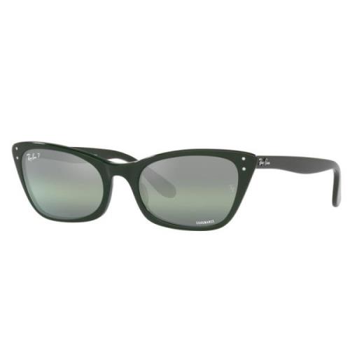 Vintage Cat-Eye Zonnebril Gepolariseerd Ray-Ban , Green , Unisex