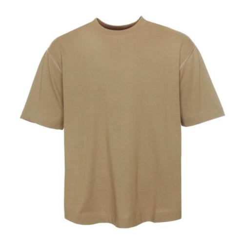 Klassiek T-shirt Closed , Beige , Heren