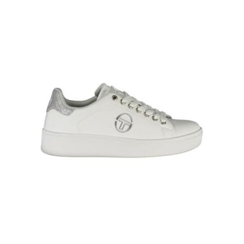 Chique witte vetersneakers met contrasterende details Sergio Tacchini ...