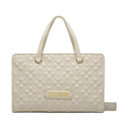 Stijlvolle dameshandtas van Love Moschino Love Moschino , Beige , Dame...