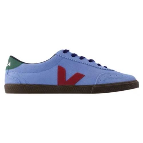 Leather sneakers Veja , Blue , Dames