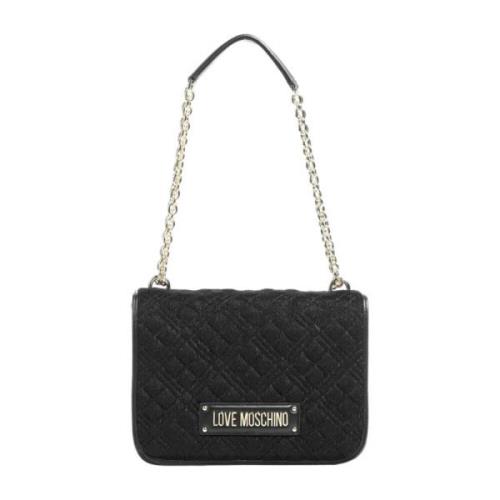 Dames Schoudertas Love Moschino , Black , Dames