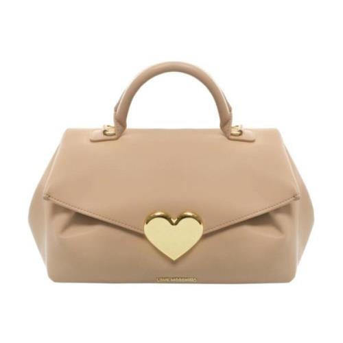 Dames Schoudertas Love Moschino , Beige , Dames