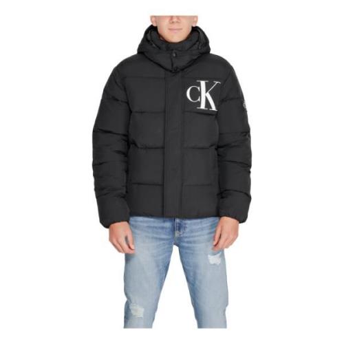 Herenjassen en -jassen Collectie Calvin Klein Jeans , Black , Heren