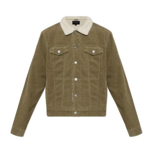 Corduroy jack Westy AllSaints , Green , Heren