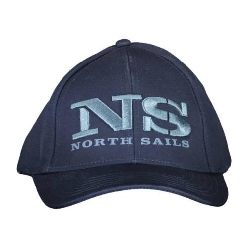 North Sails Blue Cotton Hats Cap North Sails , Blue , Unisex