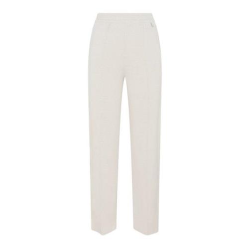 Klassieke Beige Broek met Zijzakken Patrizia Pepe , Beige , Dames