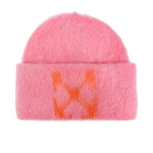 Pet met logo Off White , Pink , Dames