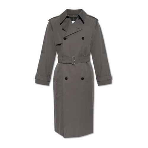 Katoenen trenchcoat Burberry , Gray , Heren