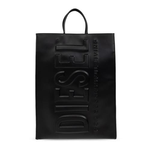 Schoudertas DSL 3D Shopper L Diesel , Black , Unisex