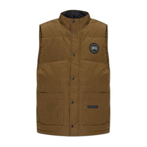 Donsvest Freestyle Canada Goose , Green , Heren