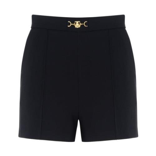 Zwarte Shorts Sh00746E2-110 Elisabetta Franchi , Black , Dames