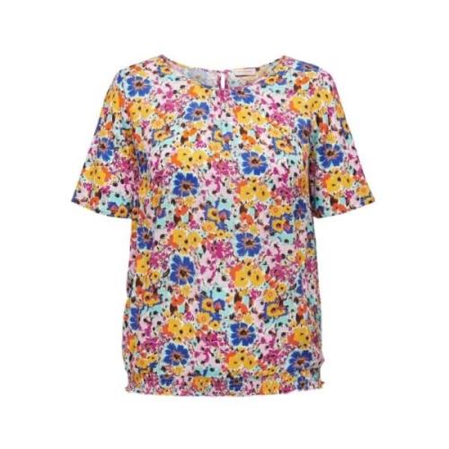 Stijlvolle Top voor Vrouwen Only Carmakoma , Multicolor , Dames