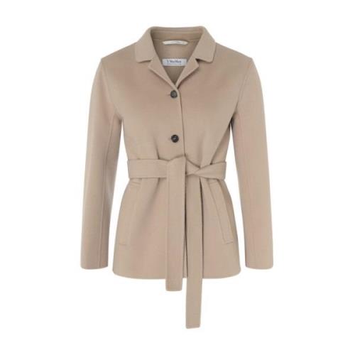 Kameel Sprookjes Jas Max Mara , Brown , Dames