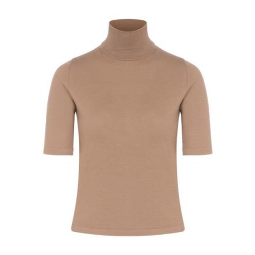 Kameel Lana T-shirt Max Mara , Brown , Dames