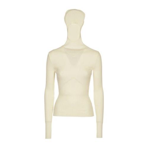 Witte Top voor Vrouwen Andrea Adamo , White , Dames