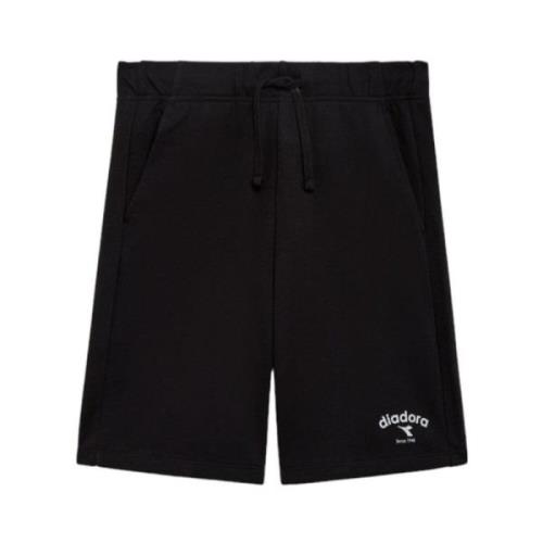 Bermuda Shorts Diadora , Black , Heren