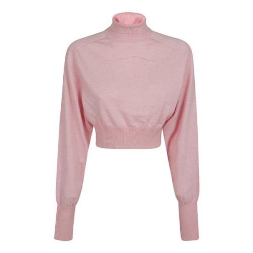 Roze & Paarse Coltrui Trui Aw24 Max Mara , Pink , Dames