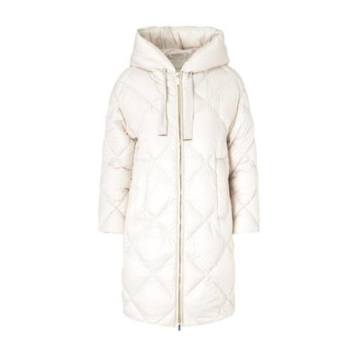 Gewatteerde Trefe Zandjas Max Mara , Beige , Dames