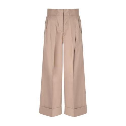 Kameel Abba Broek Max Mara , Beige , Dames