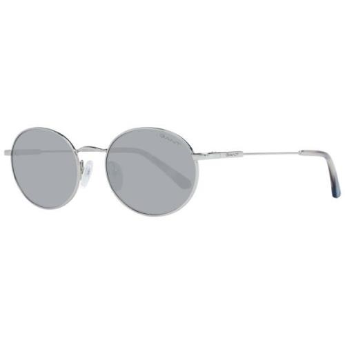 Grijze Unisex Zonnebril Ronde Frame Gant , Gray , Unisex