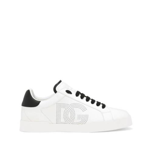 Witte Sneakers voor Heren Aw24 Dolce & Gabbana , White , Heren