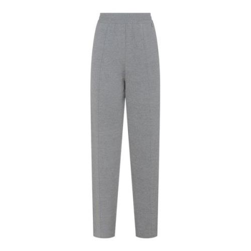 Klassieke Grijze Broek met Zijzakken Patrizia Pepe , Gray , Dames