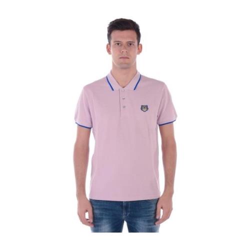 Tiger Polo Shirt Kenzo , Pink , Heren